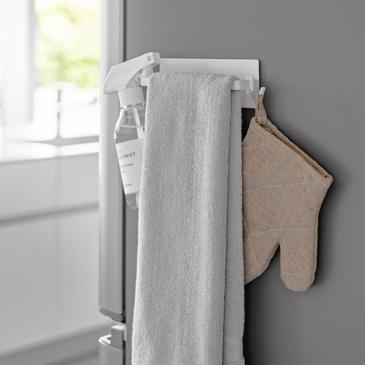 山崎実業towerマグネットキッチンタオルハンガータワー