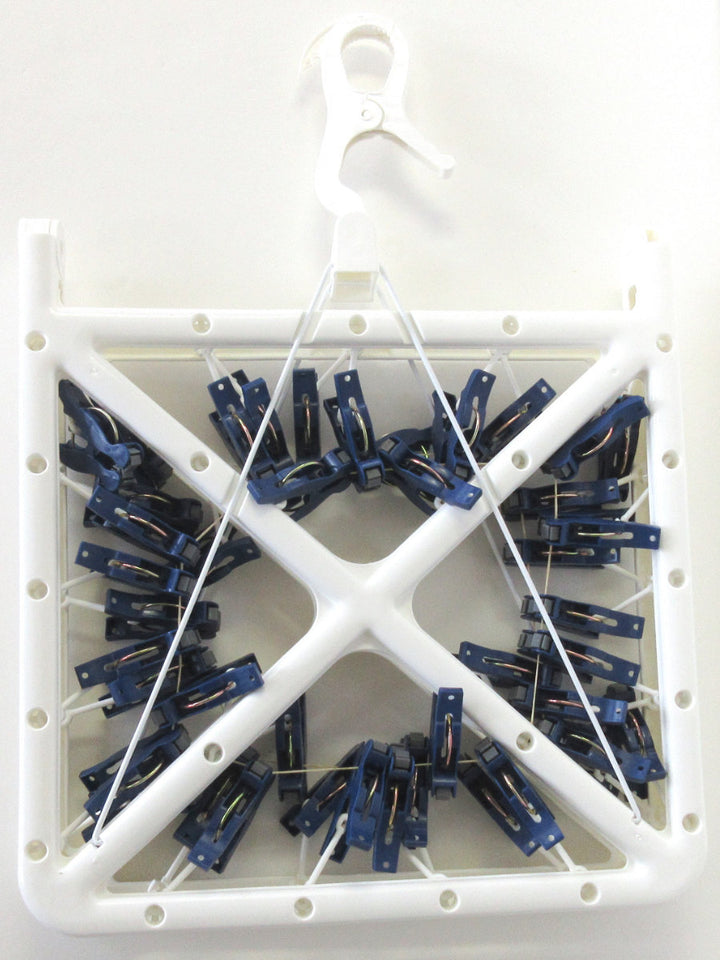 洗濯ハンガー引っ張るだけ42ピンチローラーピンチらくとりハンガー