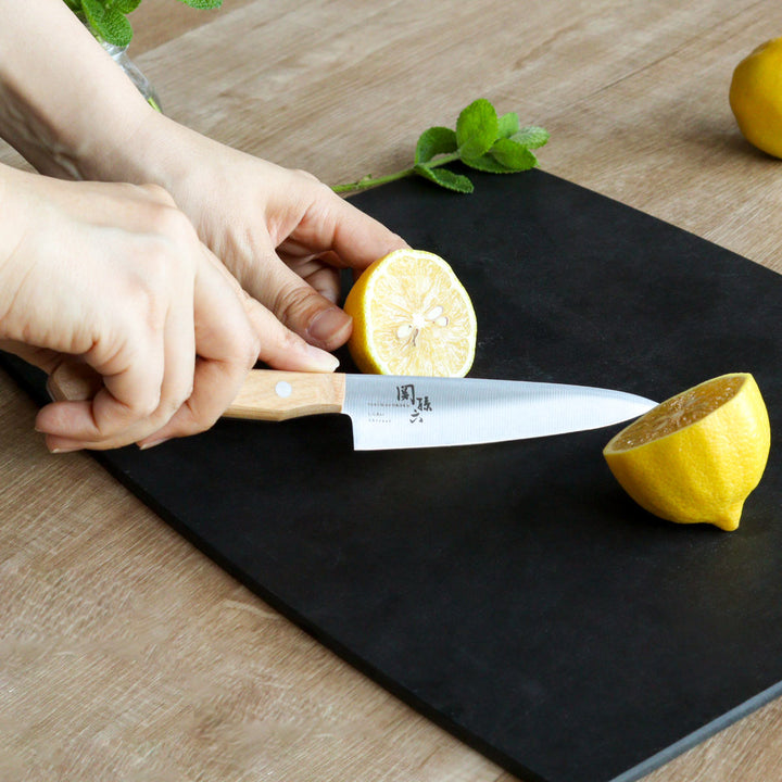 ペティナイフ12cm関孫六しらあい日本製貝印