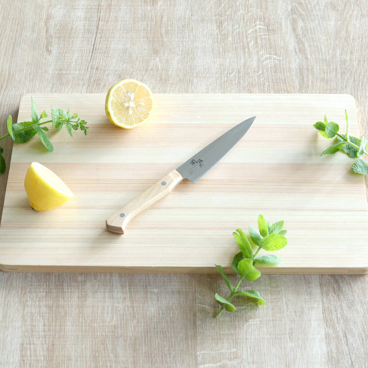 ペティナイフ12cm関孫六しらあい日本製貝印