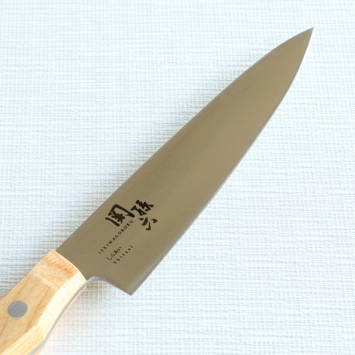 ペティナイフ12cm関孫六しらあい日本製貝印