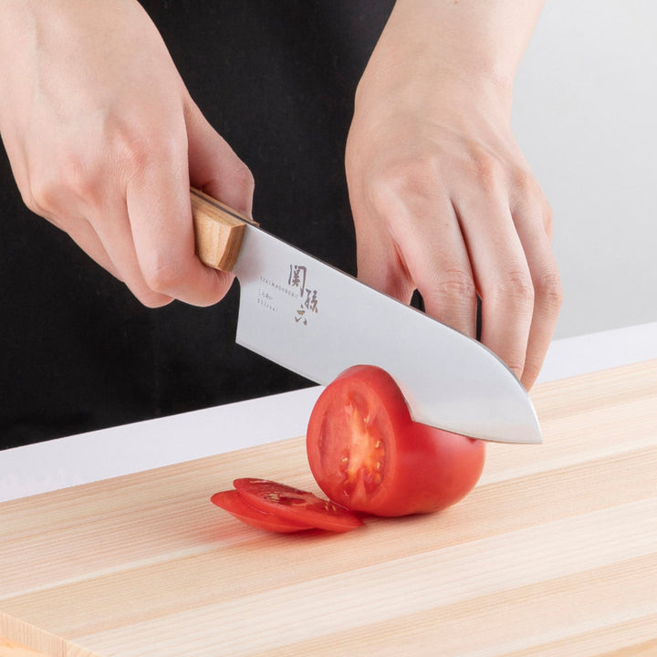 三徳包丁16.5cm関孫六しらあい日本製貝印