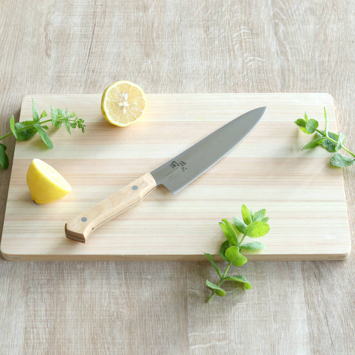 牛刀包丁18cm関孫六しらあい日本製貝印