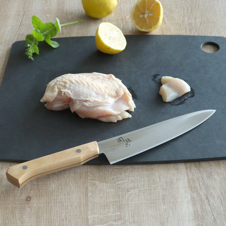 牛刀包丁18cm関孫六しらあい日本製貝印