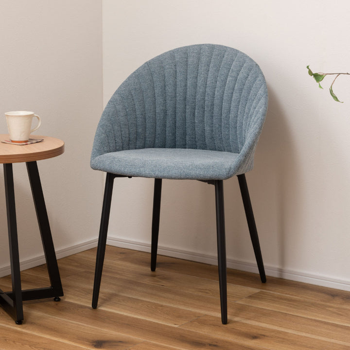 ダイニングチェア肘付き疲れにくい簡単組立座面高47cm