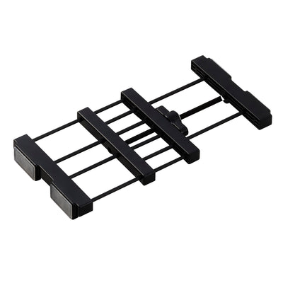 つっぱり棚 突っ張りすき間棚 スリム大 取付寸法19～28cm ブラック