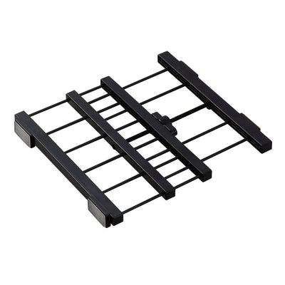 つっぱり棚 突っ張りすき間棚 ワイド大 取付寸法19～28cm ブラック