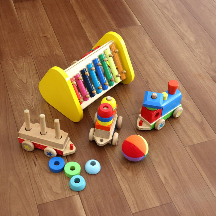 ラグダイニングラグ木目調182×130cm防炎加工撥水加工