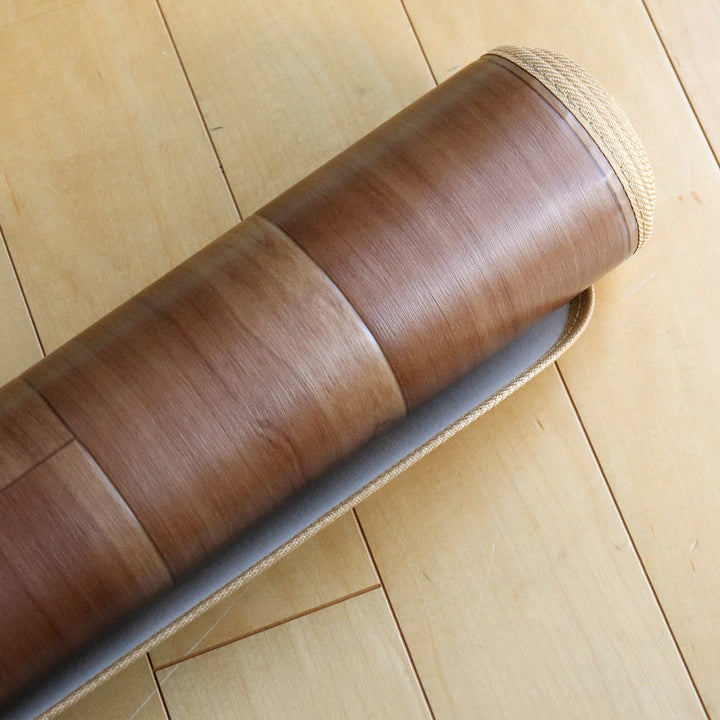 ラグダイニングラグ木目調182×230cm防炎加工撥水加工