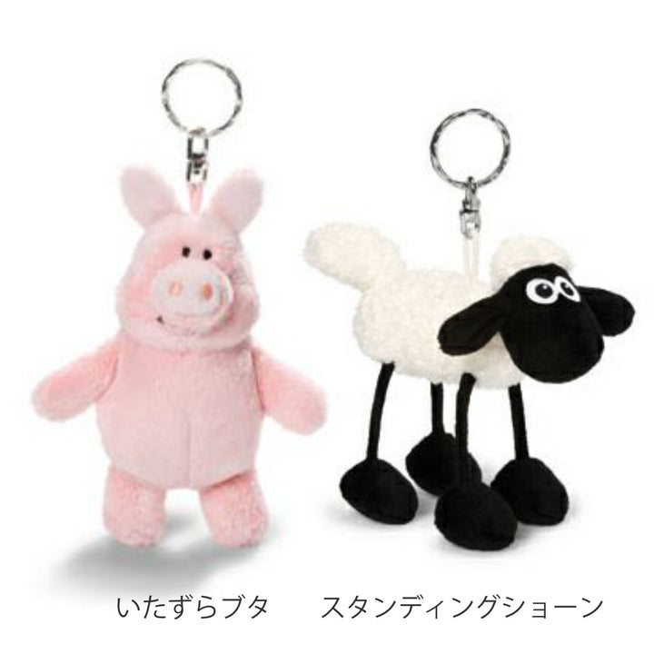 キーホルダーぬいぐるみSTSBBNICI10cmひつじのショーン