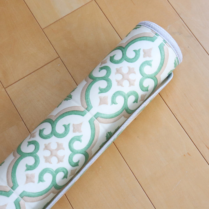 ラグダイニングラグ182×260cm防炎加工撥水加工