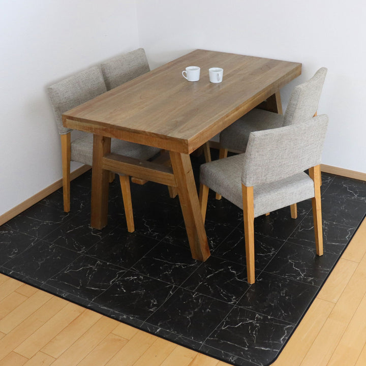 ラグダイニングラグ182×260cm防炎加工撥水加工