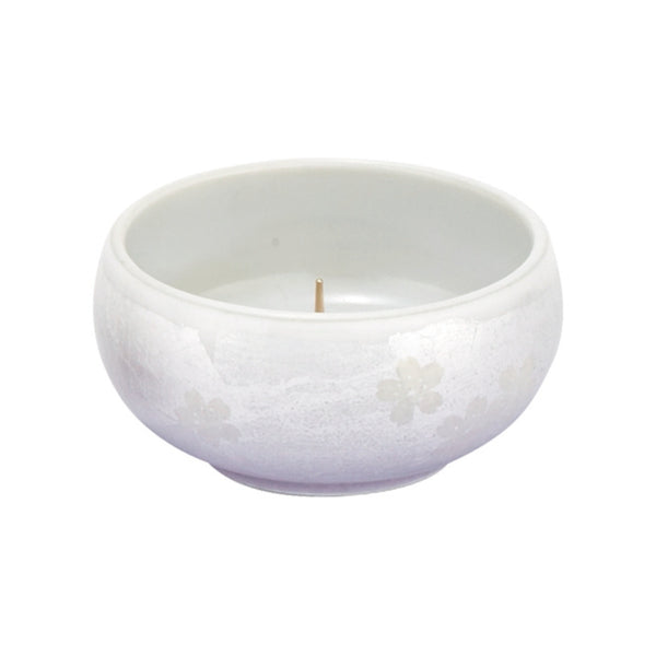 灯立て九谷焼銀彩宇野千代の仏具揃え淡墨の桜仏具陶器