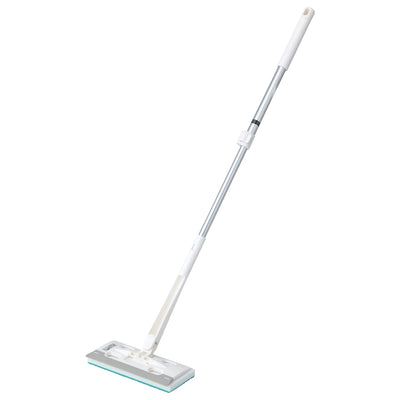 激落ちくん 窓＆網戸用 掃除ブラシ 伸縮タイプ 水切りワイパー付き