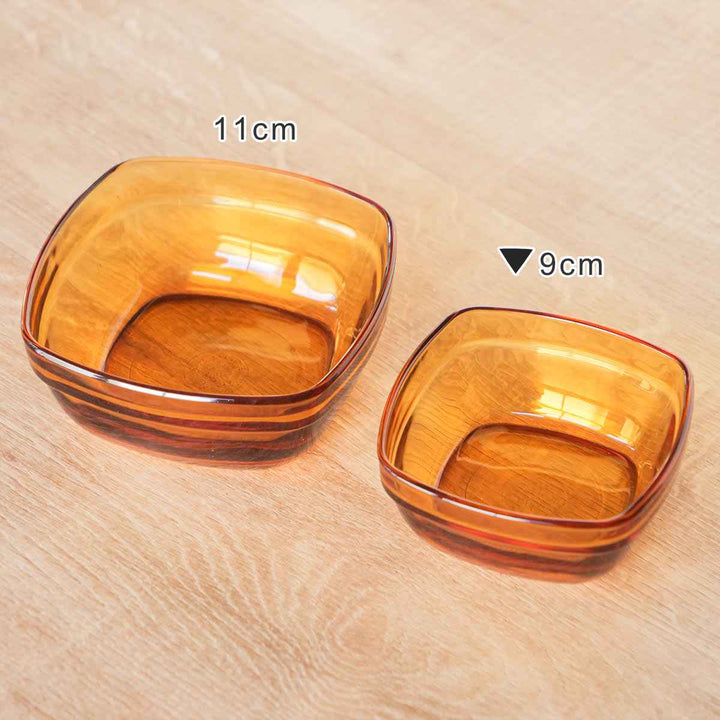 デュラレックスボウル9cmカレボウルAMBERアンバー強化ガラス