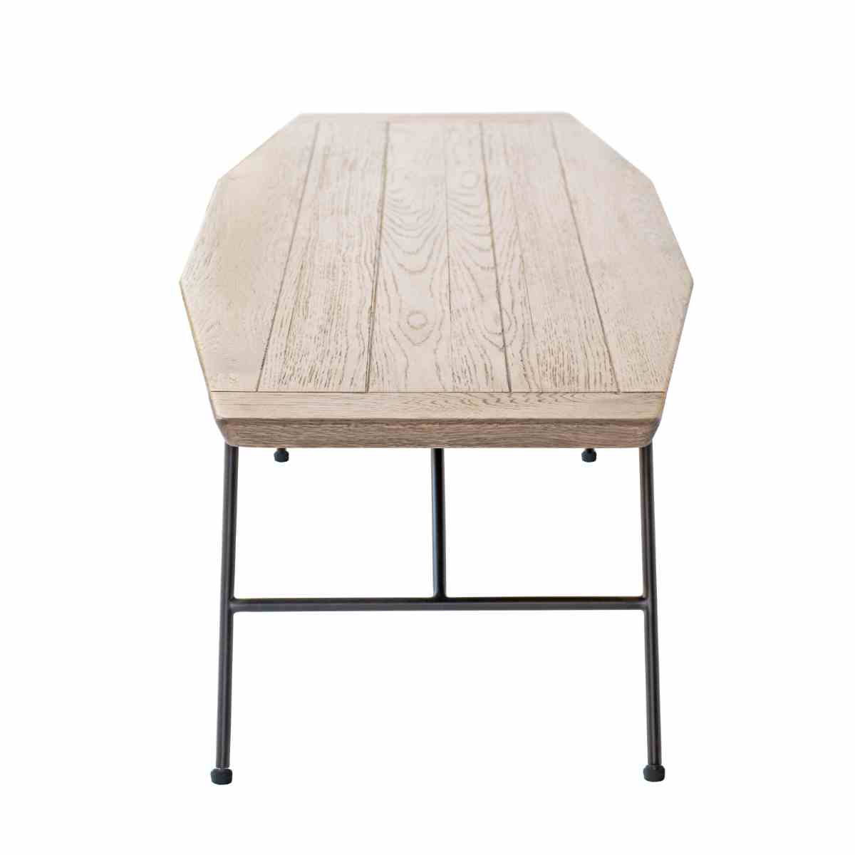 MOSH(GART) リビングテーブル 幅165cm オーク材 スチール脚 PORINE MOSH(GART) リビングテーブル 幅165cm オーク材 スチール脚 PORINE