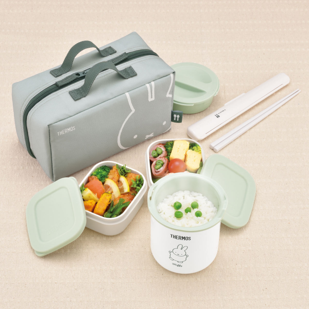 サーモス 保温弁当箱 630ml ミッフィー – ハウジー