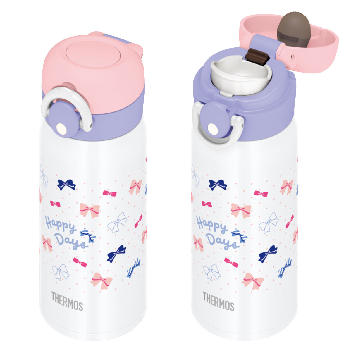 〔2個セット〕 サーモス 真空断熱ケータイマグ 350ml ラベンダー(LV) JOQ-350 サーモス 真空断熱ケータイマグ 350ml JOD-350｜オリジナルウェアの