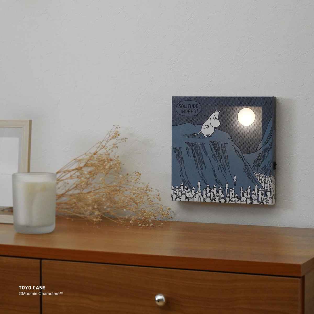 LEDキャンバスアート ムーミンシリーズ 20×20cm 音感センサー – ハウジー LEDキャンバスアート ムーミンシリーズ 20×20cm 音感センサー – ハウジー