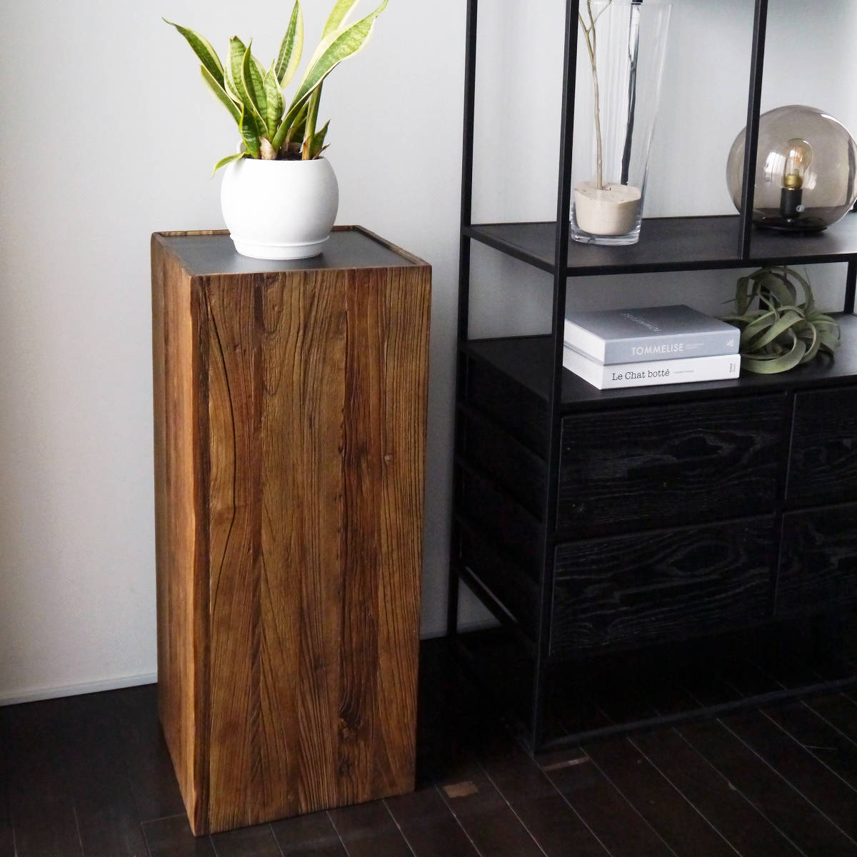 サイドテーブル 北欧 木製 コンソールテーブル 高さ85cm – ハウジー