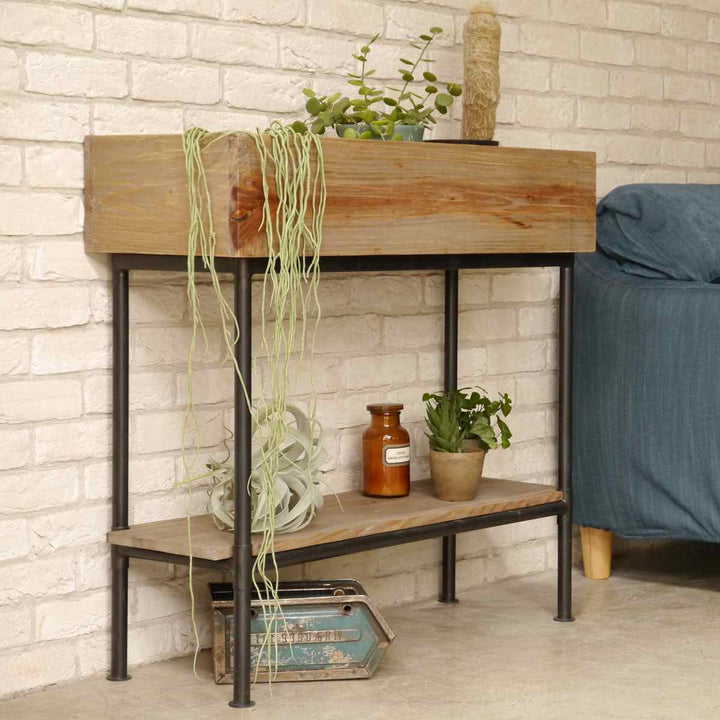 シェルフパイン材北欧木製屋内用幅90cm