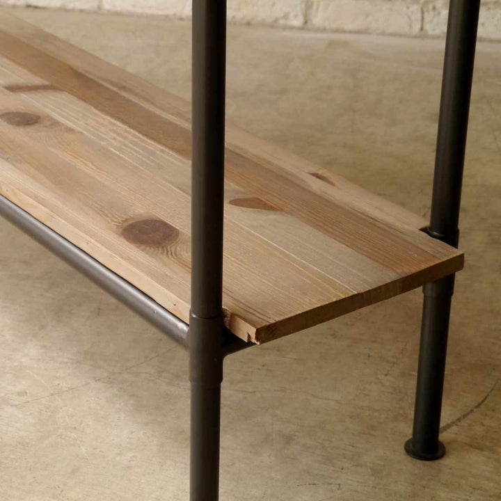 シェルフパイン材北欧木製屋内用幅90cm