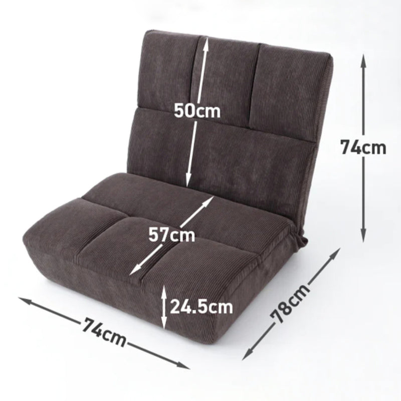 座椅子幅74cmリクライング包み込まれる大型座椅子