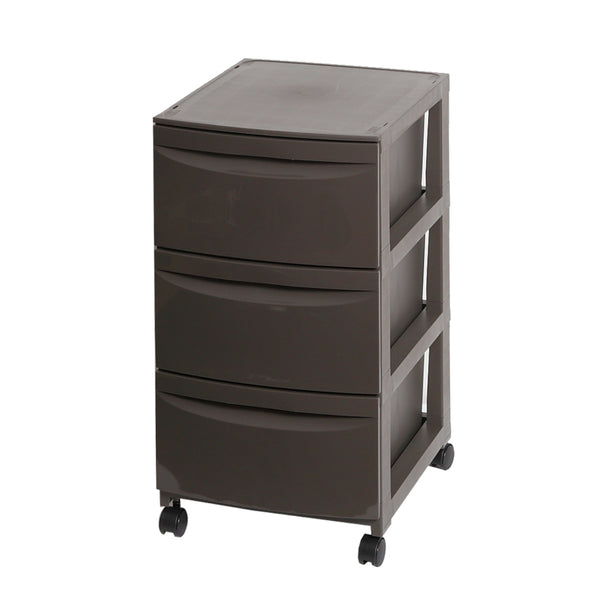 チェスト3段幅36×奥行42×高さ67.5cmキャスター付き