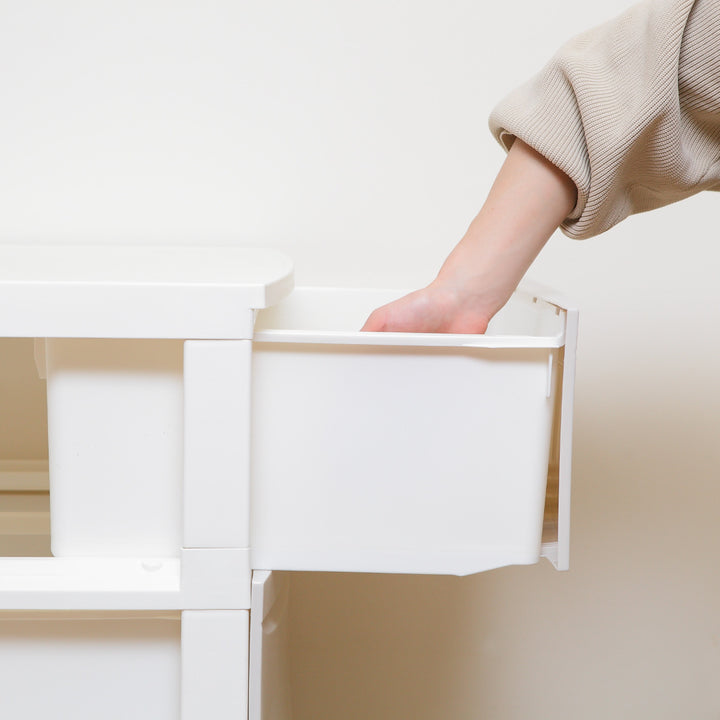 チェスト3段幅54×奥行42×高さ68.4cmキャスター付き