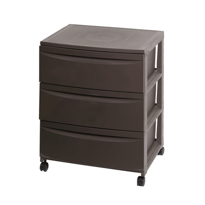 チェスト 3段 幅54×奥行42×高さ68.4cm キャスター付き