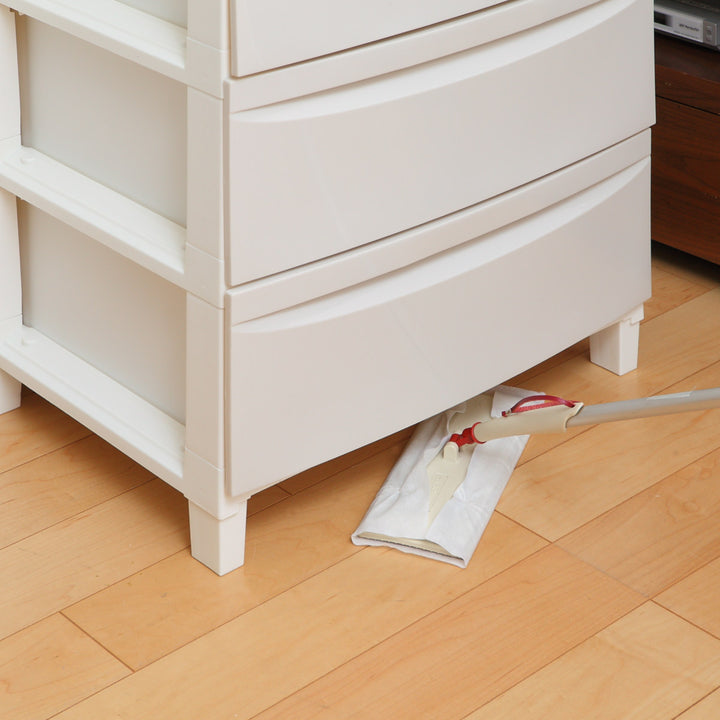 チェスト5段幅54×奥行42×高さ108cm脚付き