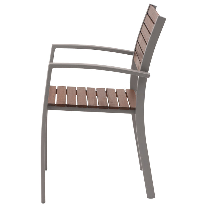 チェア座面高45cm天然木オリー