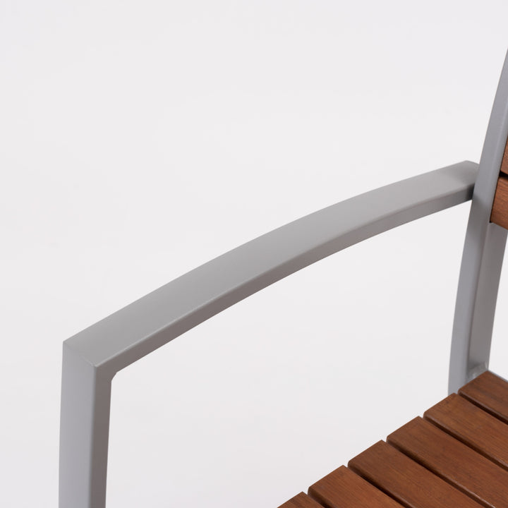 チェア座面高45cm天然木オリー