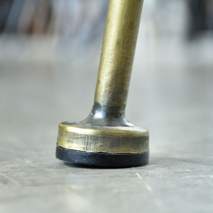 ダイニングチェア2脚セット床傷防止シール付き疲れにくい背もたれ天然木座面高42.5cm