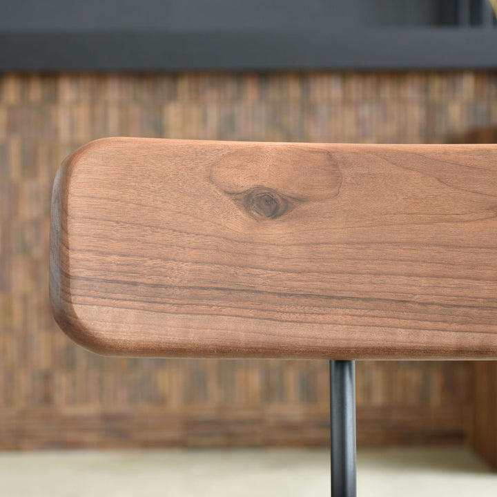 ダイニングチェア疲れにくい背もたれ天然木シンプル