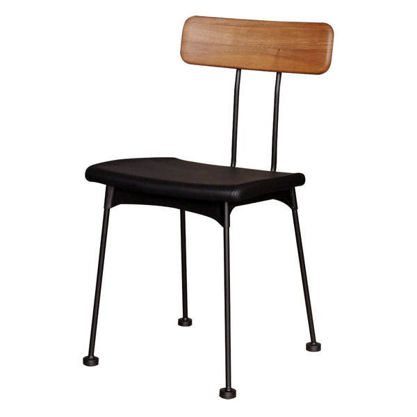 ダイニングチェア疲れにくい背もたれ天然木シンプル