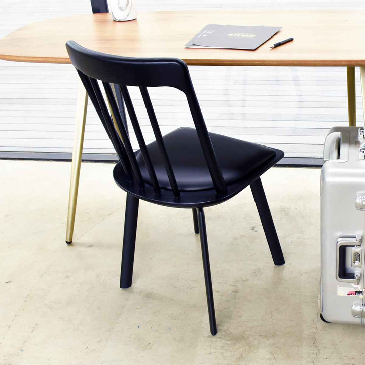 ダイニングチェア回転疲れにくい背もたれモダン