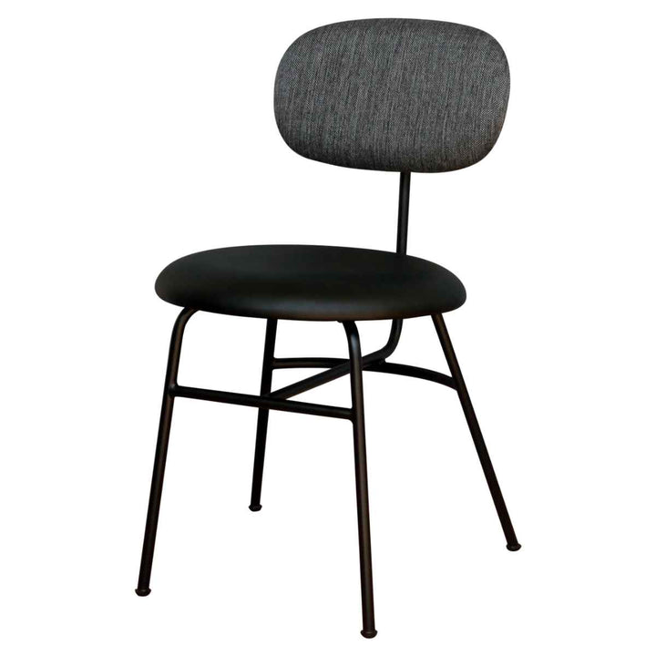 ダイニングチェア2脚セット疲れにくい背もたれモノトーン