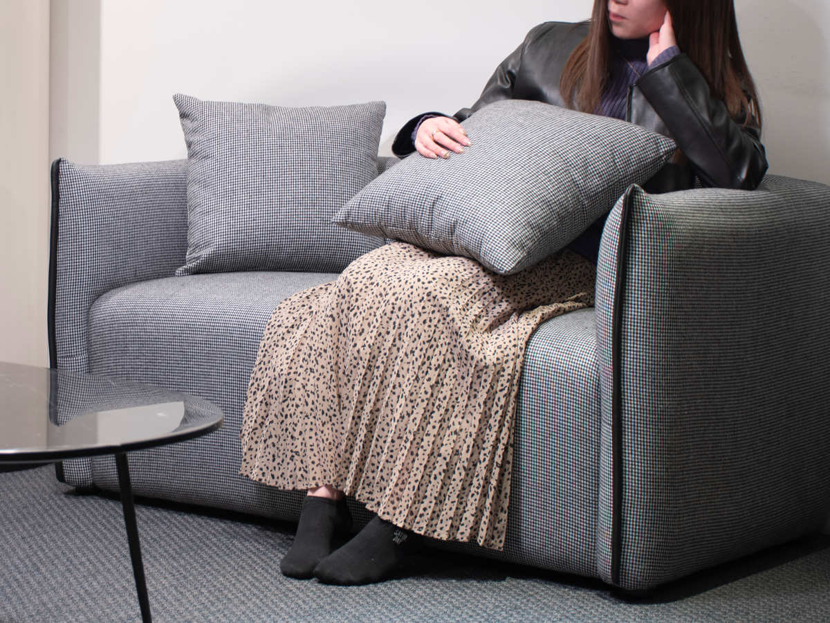 howsie ファブリックソファ 二人掛け ソファ 2人掛け ファブリック