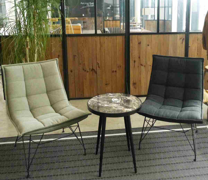 パーソナルチェアカジュアルデザインファブリック張地幅60cm