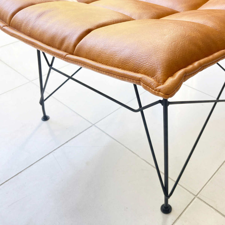 パーソナルチェアカジュアルデザインPUレザー張地幅60cm