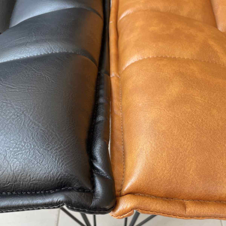 パーソナルチェアカジュアルデザインPUレザー張地幅60cm