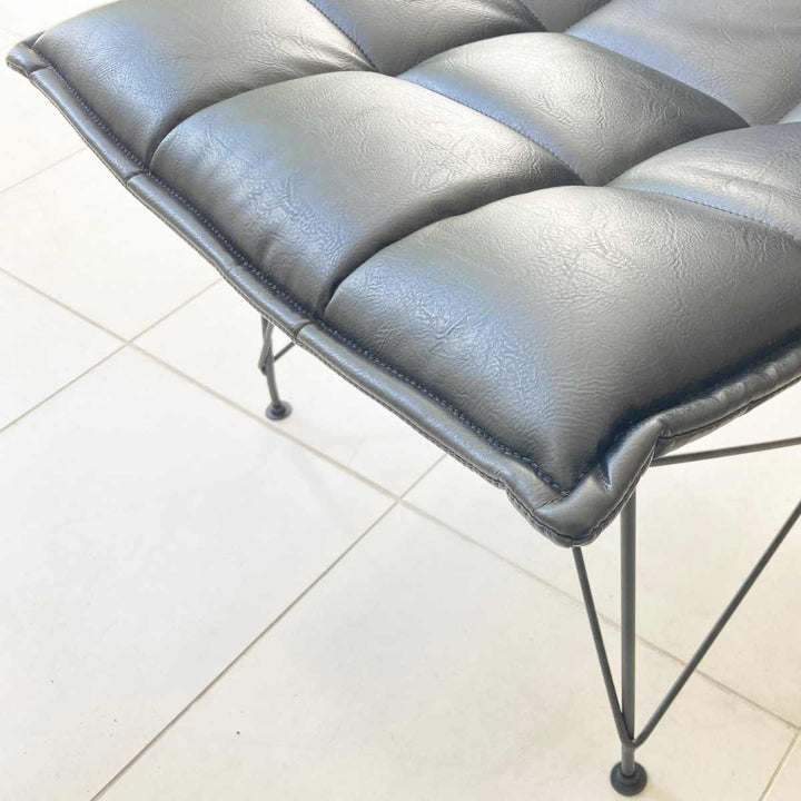 パーソナルチェアカジュアルデザインPUレザー張地幅60cm