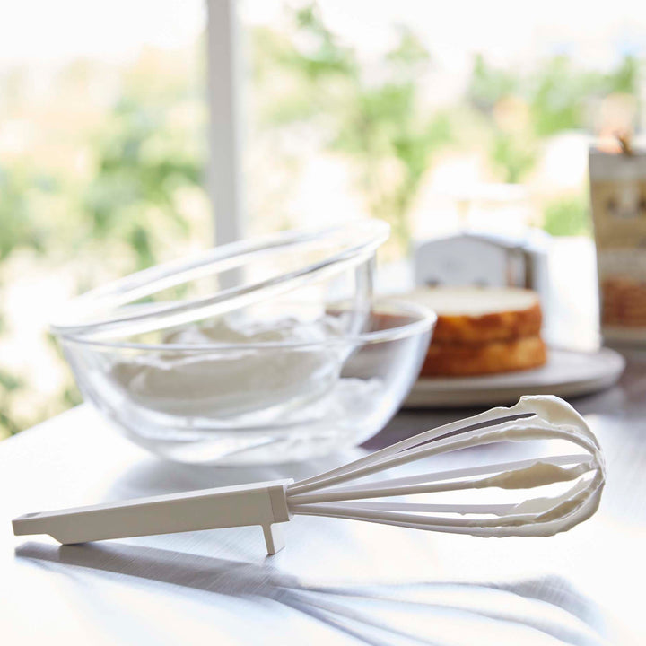 山崎実業towerシリコーンハンドル泡立て器タワー