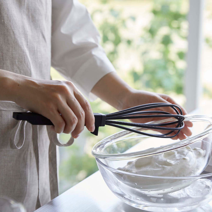 山崎実業towerシリコーンハンドル泡立て器タワー