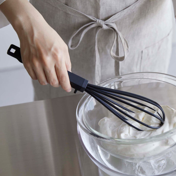 山崎実業towerシリコーンハンドル泡立て器タワー