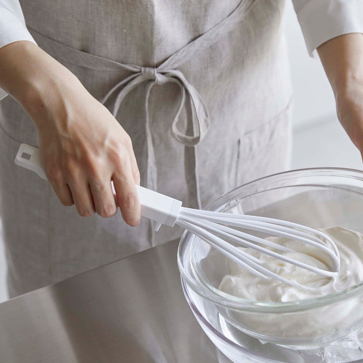 山崎実業towerシリコーンハンドル泡立て器タワー