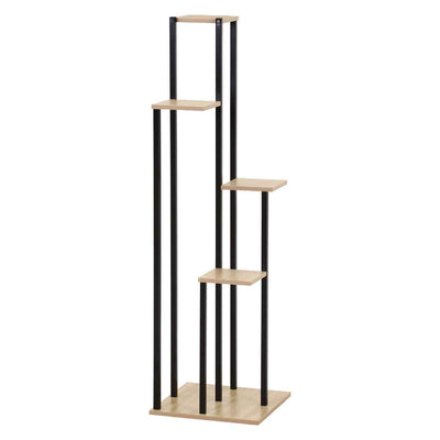 ディスプレイラック 幅40cm 5段 階段タイプ フラワースタンド