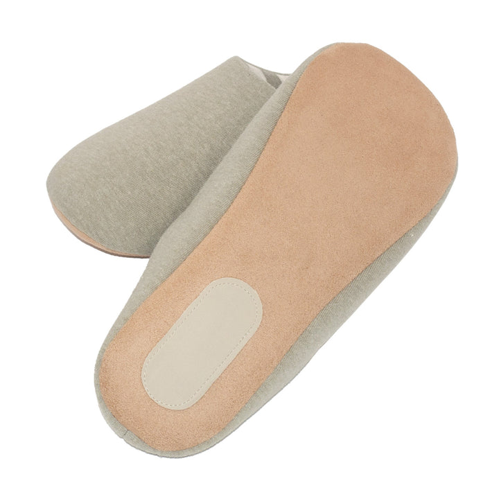 スリッパ杢ニット成形チャールススリッパL約24.5～26.5cm