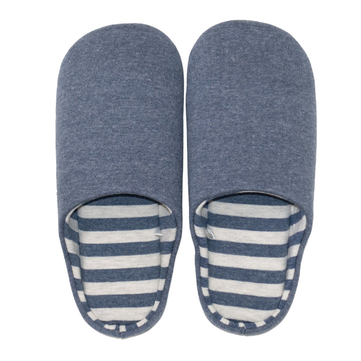 スリッパ杢ニット成形チャールススリッパL約24.5～26.5cm